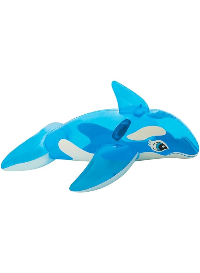 INTEX Inflatable Ride On Whale For Kids Multi Color - Image 1