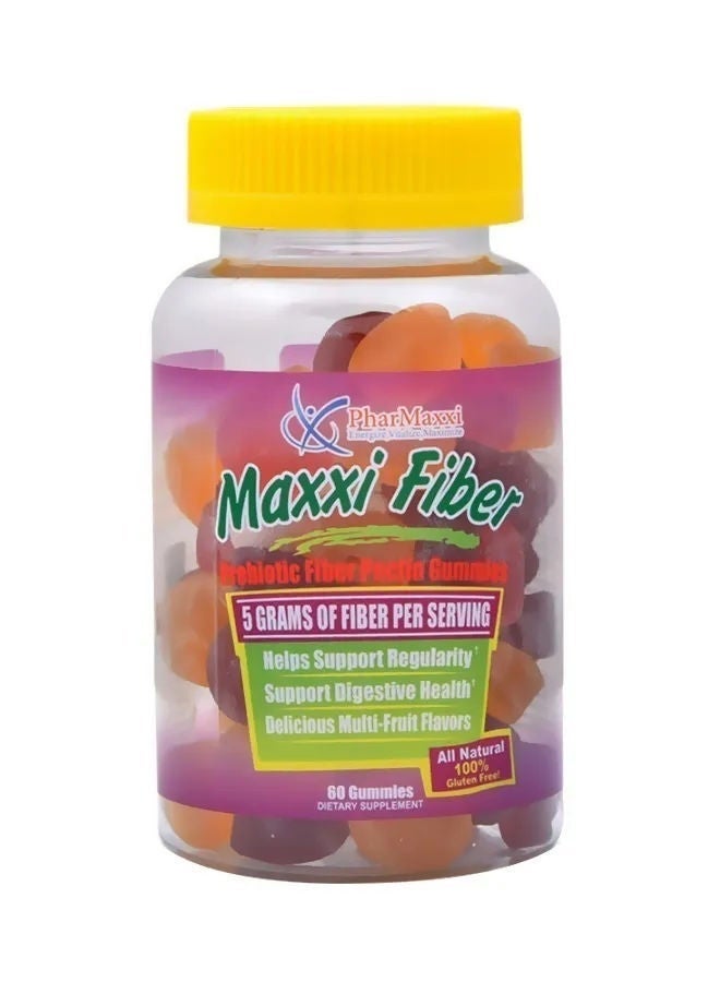 PharMaxxi Prebiotic Fiber Dietary Supplement, 60 Gummies