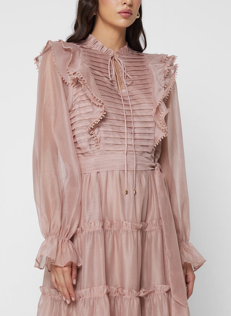 خزانة فستان طبقات بكشكشة أطفال - Image 3