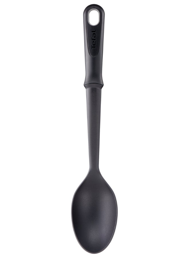TEFAL Comfort Spoon | Kitcken Tool | High-Heat Resistance | Scratch-Free for Cookware | Dishwasher-Safe | Ergonomic Design | Black | Plastic | 2 Years Warranty | K1290114 Black - Image 3