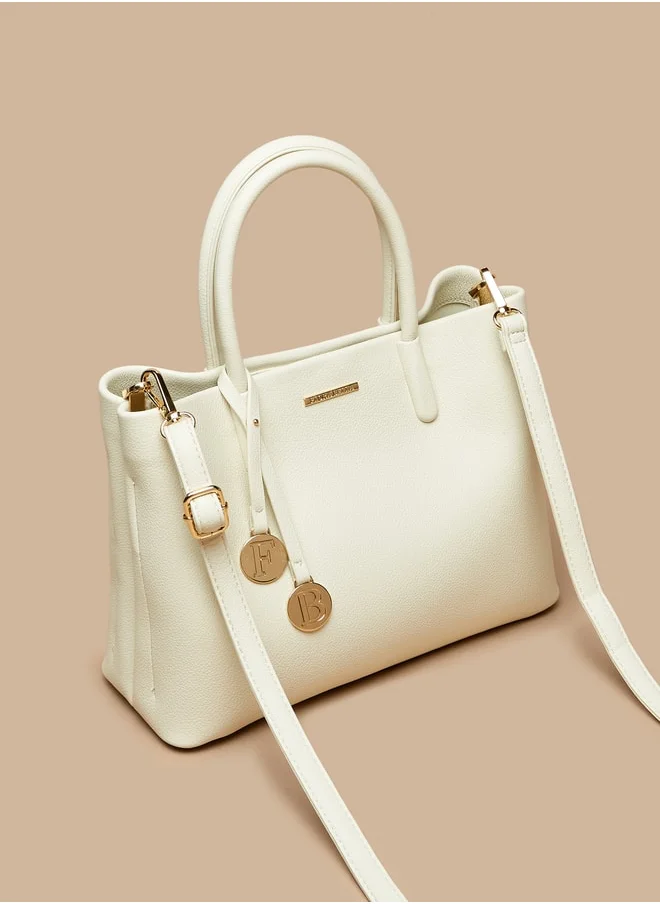 Flora Bella By Shoexpress Textured Tote Bag