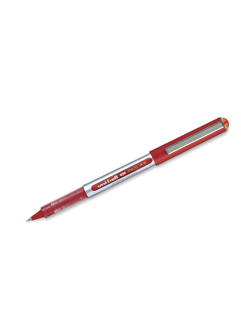 Uni-Ball-EYE UNI-BALL Eye UB150 0.5mm Roller Ball Pen | Red Ink, Pack of 5 - Image 4