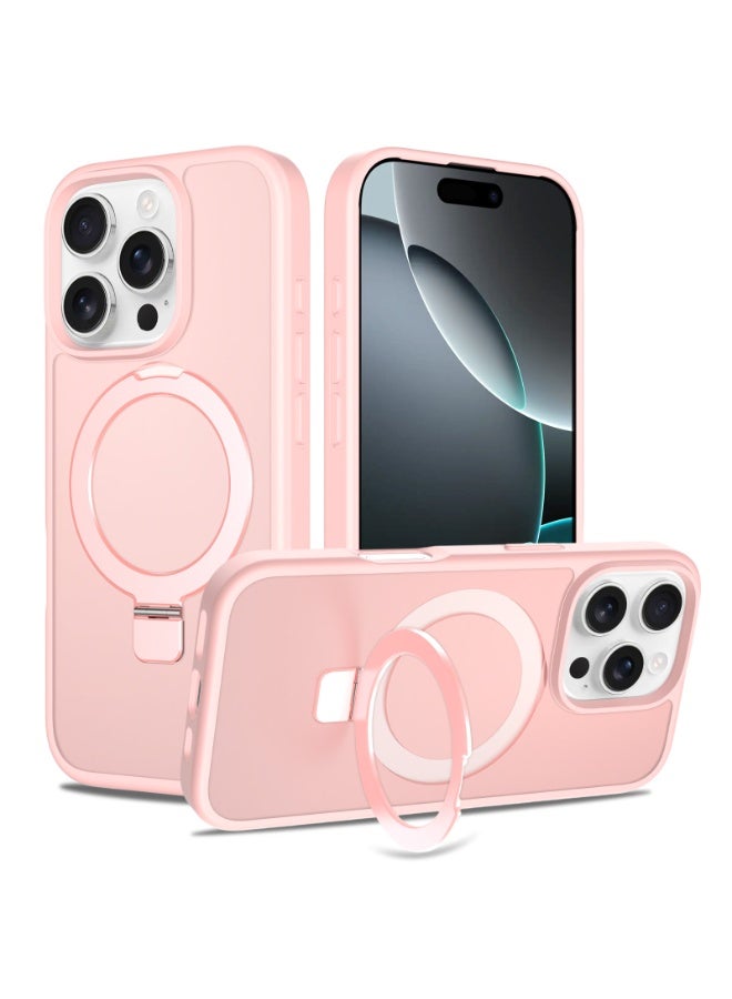 NIBEMINENT Protection Case With Magsafe For iPhone 16, Light Pink