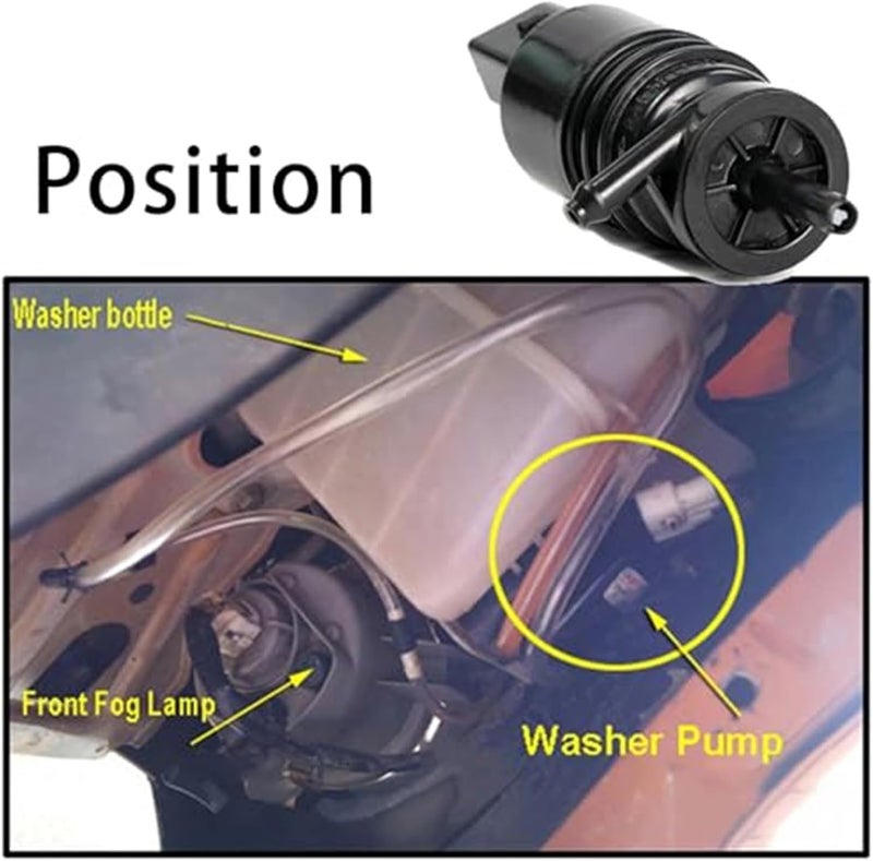 Wivplex Windshield Washer Pump Motor for Dodge and RAM - Image 2