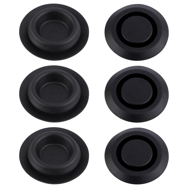 6pcs Body Floor Pan Drain Plugs Rubber Body Hole Plugs Automotive Auto Body Parts 55177482AA Accessories Compatible with Durango TJ 9706 X