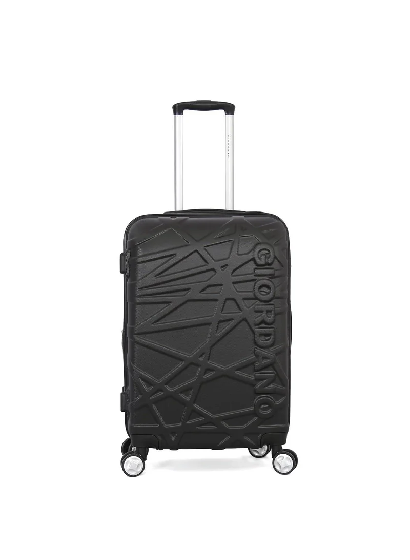 جيوردانو Giordano Trolley Hardside Luggage 20 inch ,Black
