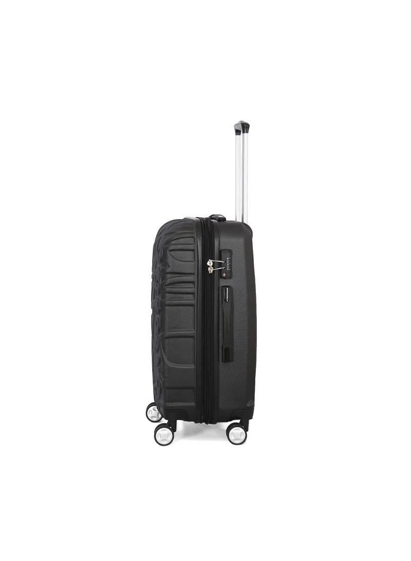 جيوردانو Giordano Trolley Hardside Luggage 20 inch ,Black