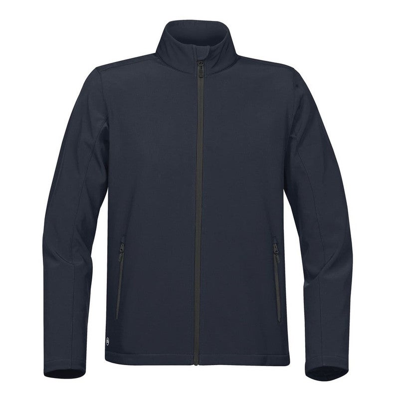 Stormtech Men’s Orbiter Softshell Jacket - Water-Repellent, Wind-Resistant Mid-Weight Fleece-Back Stretch Soft Shell for Outdoor, Work, Travel & Everyday Wear – Zippered Pockets & Urban Fit (Navy) - Image 5