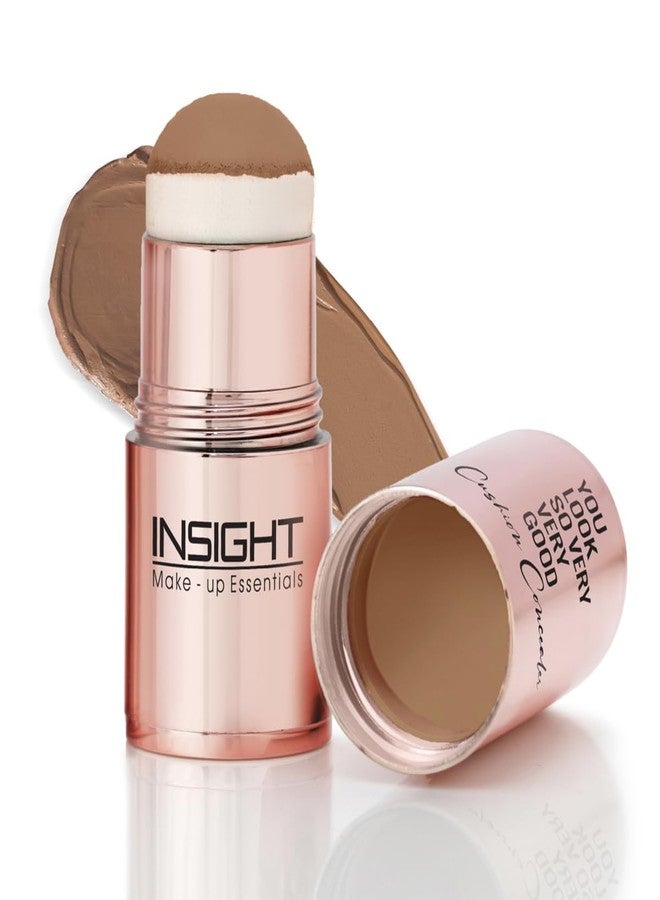 INSIGHT Cushion Concealer for Natural Flawless Finish | Vitamin E Infused | Featherlight, Buildable Coverage | Multipurpose & Travel-Friendly | Shade: Toasted Coconut, 3g - Image 1