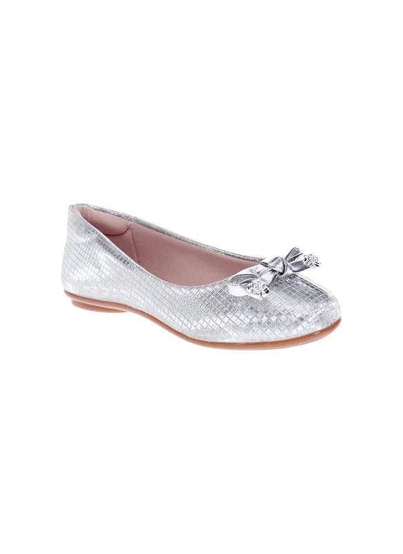موليكينها Molekinha Junior Girls Ballerinas Silver | Made In Brazil