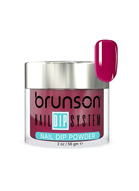 Nail Dip Powder Dip And Buff System Color 56gm, French Nail Art Starter Manicure Salon DIY At Home Odor Free And Long Lasting No Needed Nail Lamp Curing DBK113
