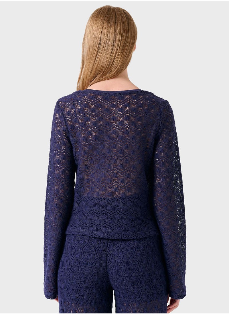 Jimmy Key Scoop Neck Top  - Image 2