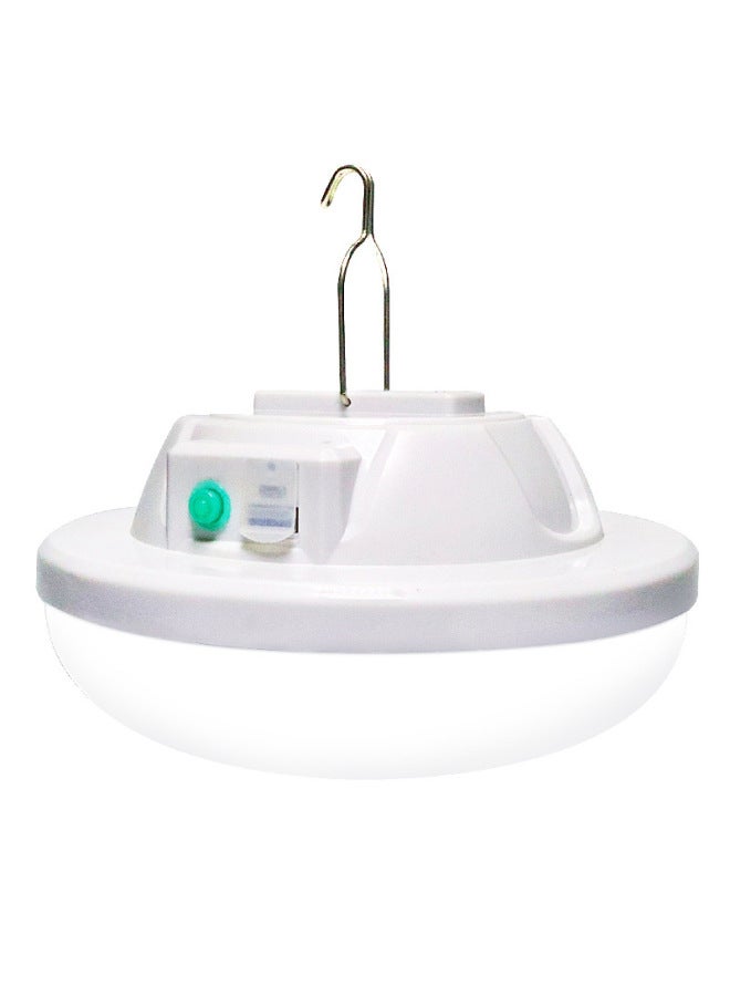 LED Super Power UFO Lamp Outdoor Camping Night Market Stall Home Emergency USB Super Bright Rechargeable Bulb Lamp-Color:Fifth Gear D140B White/yellow/warm Light (over 220W Incandescent Lamp) 9-40 Hours - Image 5