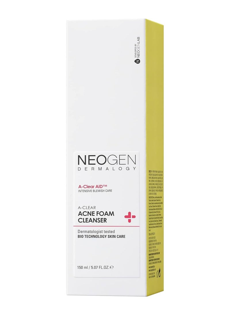 DERMALOGY by NEOGENLAB A-clear Soothing Acne Pimple Care - Hydrocolloid Blemish Treatment with Gentle and Soothing Korean Skincare (ACNE FOAM GEL CLEANSER) - pzsku/Z5E1CE38F1D9D212F78CDZ/45/_/1740661726/b7394761-785c-4da4-80e9-b1685e23b5c5