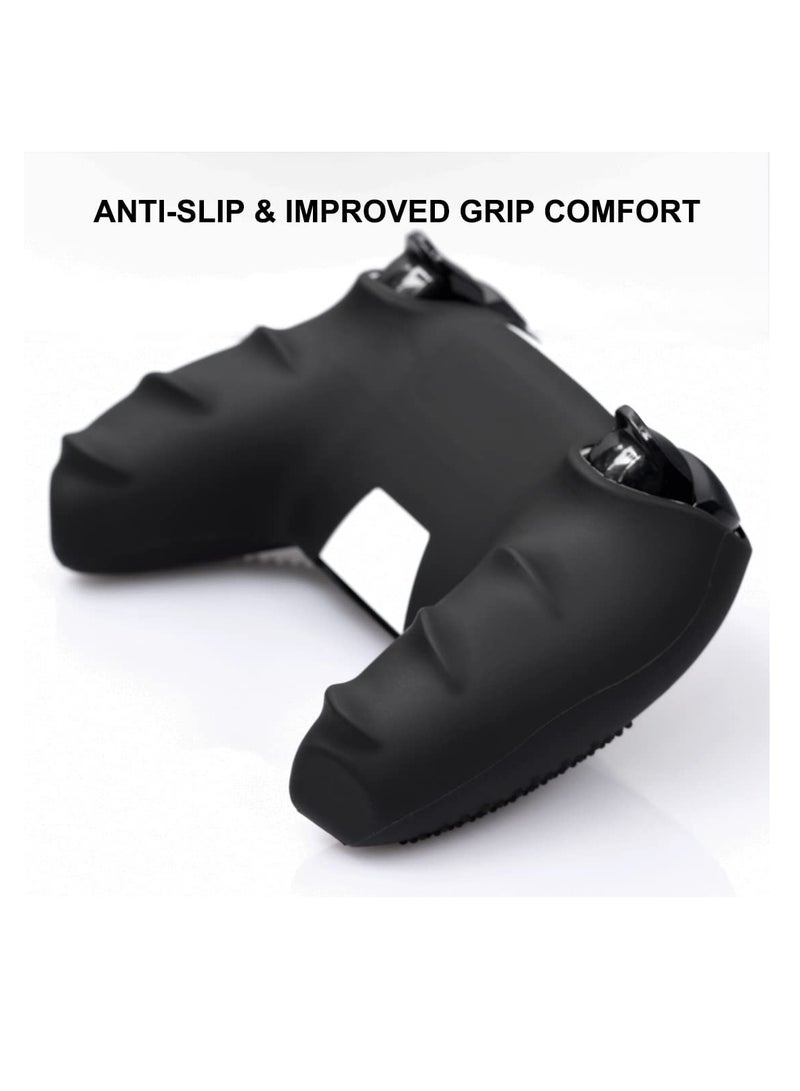 PS5 Controller Skin, Anti-Slip Thicken Silicone Protective Cover Case Perfectly Compatible with Playstation 5 Dualsense Controller Grip with 4 x Thumb Grip Caps  - Image 3