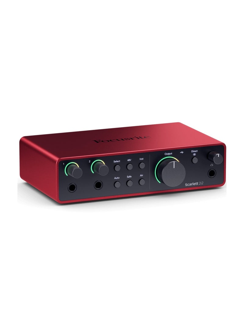Scarlett Focusrite Scarlett2I2-S-4 Studio 4th Gen Recording Bundle - Image 2