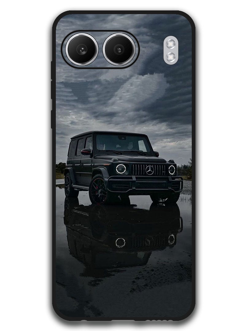 Theodor غطاء واقي مضاد للخدش ومقاوم للصدمات لهاتف OnePlus Nord 4 باللون الأسود - Image 1