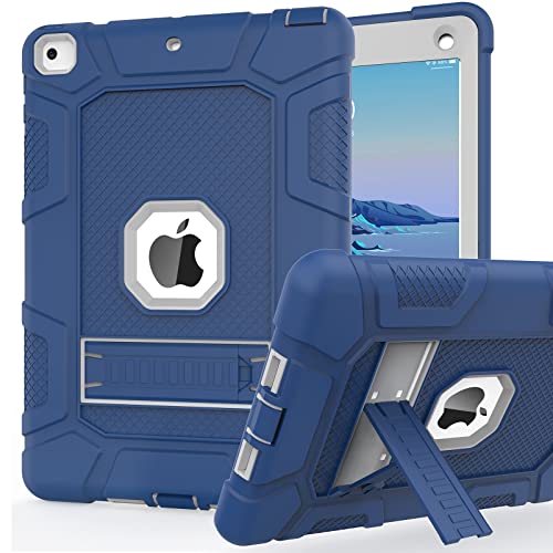 rantice iPad Mini 5 Case, iPad Mini 4 Case, Hybrid Three Layer Armor Shockproof Rugged Drop Protection Cover Case Built with Kickstand for iPad Mini 4/5 7.9 Inch - Image 1