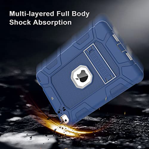 rantice iPad Mini 5 Case, iPad Mini 4 Case, Hybrid Three Layer Armor Shockproof Rugged Drop Protection Cover Case Built with Kickstand for iPad Mini 4/5 7.9 Inch - Image 5