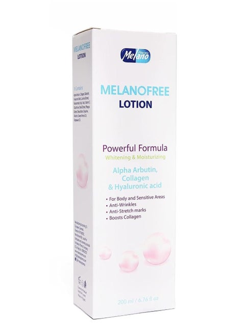 Melanofree lotion for lightening 200ml