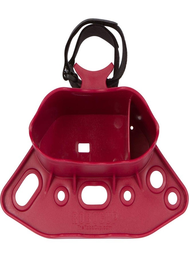 ROBOCUP Holster (Red) Universal Phone Holder with Strap Design | Organization Storage Caddy for Boat, Golf Cart and Umbrellas | Securely Holds Fishing Tackle, Marine Gear and Tools - Image 5