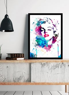 Wall Posters with Marilyn Monroe Colour Splatter Style Pop Art and Black Frame - Wall Arts Home Décor Photo Frames - 40x55cm by Spoil Your Wall - pzsku/Z5E1D3C8142B52D234F9CZ/45/_/1694846209/02425d25-600d-4f4c-aed2-72940ee12355