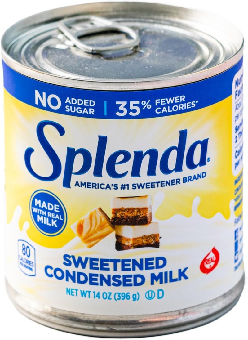 SPLENDA Reduced Calorie Sweetened Condensed Milk, No Sugar Added, 14 Ounce Can - Image 1