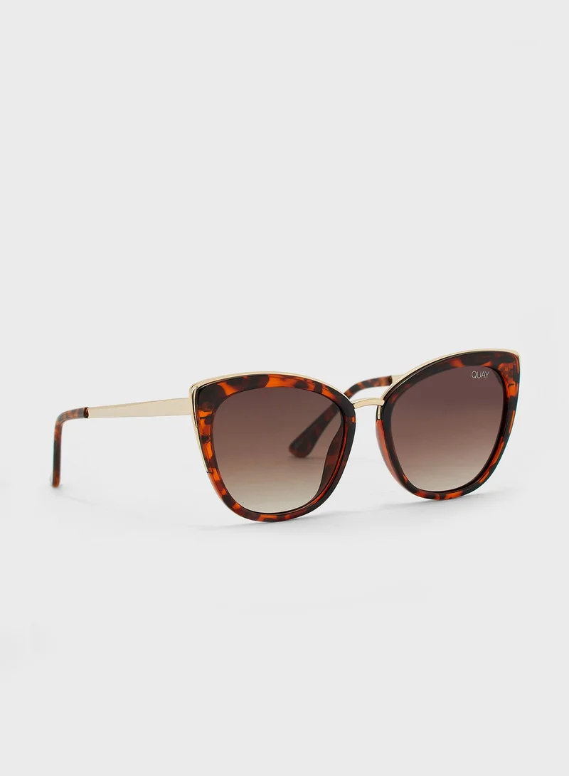 Quay Honey Sunglasses