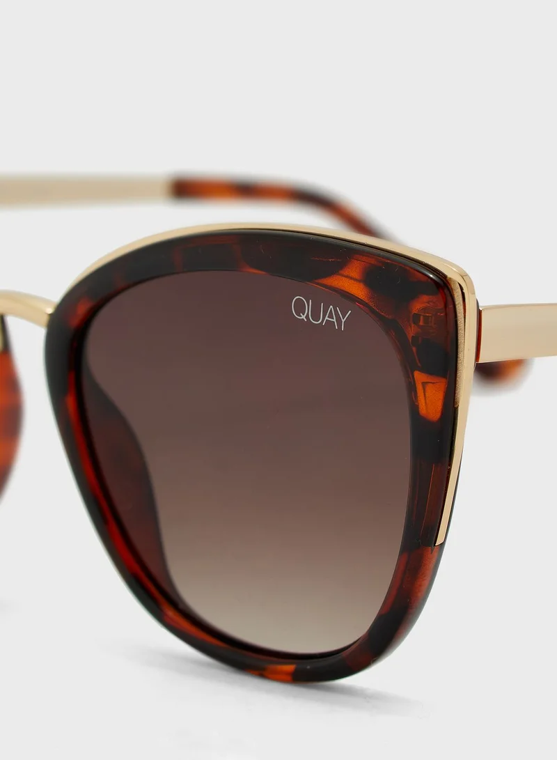 Quay Honey Sunglasses