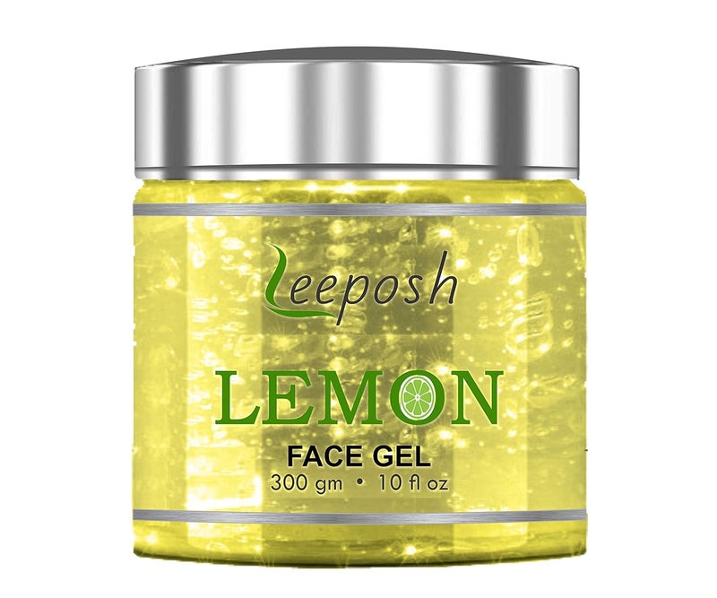 Leeposh Lemon Gel Lemon Vitamin C Gel skin Glow Lightening 300 gm best for Acne Clear skin Lightening - Image 2