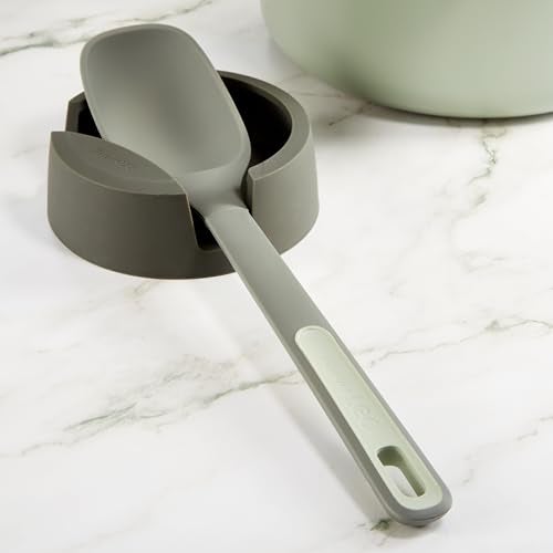 BergHOFF Serving Spoon Balance for Kitchen & Serving, Made with Recycled Plastic, Easy to Use & Durable, Heat Resistant & Diswasher Safe with Hanging Loop for Easy Storage - Image 2