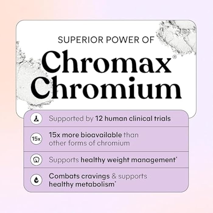 Lemme Curb Cravings Soft Chews - Manage Appetite, Support Metabolism & Lean Body w/Clinically Studied Chromium, Gymnema & B12 for Healthy Weight Management, Mixed Berry - Image 5