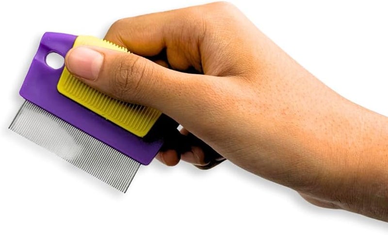 Glitters Professional Double-Sided Nit Comb for Lice Removal - Image 5