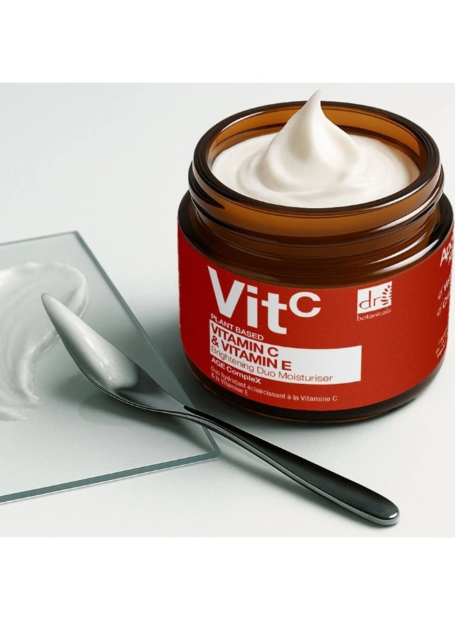 DR BOTANICALS Dr. Botanicals VitC Vitamin C & Vitamin E Brightening Duo Moisturizer 60ml - Image 4