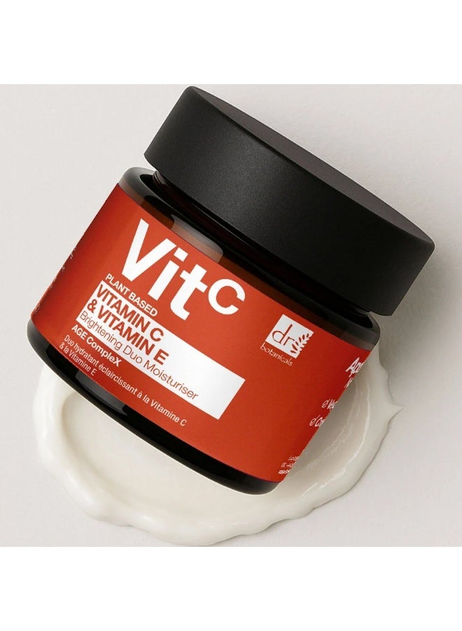 DR BOTANICALS Dr. Botanicals VitC Vitamin C & Vitamin E Brightening Duo Moisturizer 60ml - Image 3