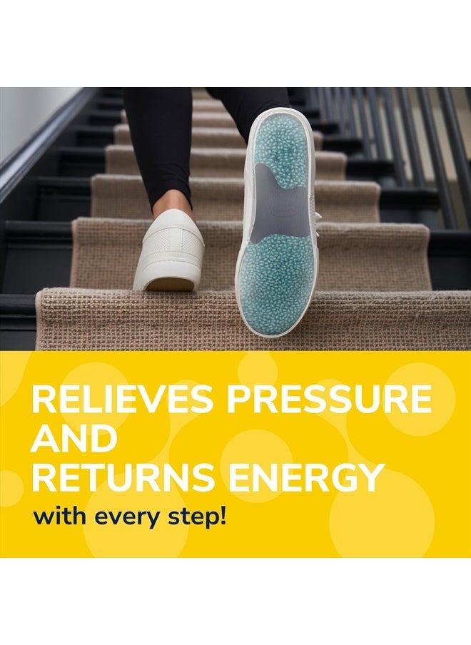 Dr. Scholl's - ® 24-Hour Energy Multipurpose Insoles, Returns Energy with Every Step, Relieves Foot Pressure & Tired Achy Feet, Memory Foam & Gel Insert, Women's Shoe Size 6-10, 1 Pair - Image 1