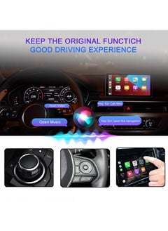 KASTWAVE Wireless CarPlay & Android Auto Adapter - Plug and Play for AirPlay Image & Android Image, CarPlay Al Box  - Image 2