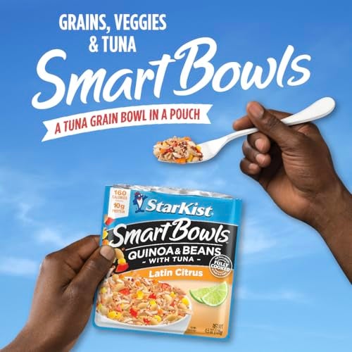 StarKist Smart Bowls Latin Citrus, 4.5 oz Pouch (Pack of 12) – Features Quinoa & Beans with Wild Caught Tuna - Image 4