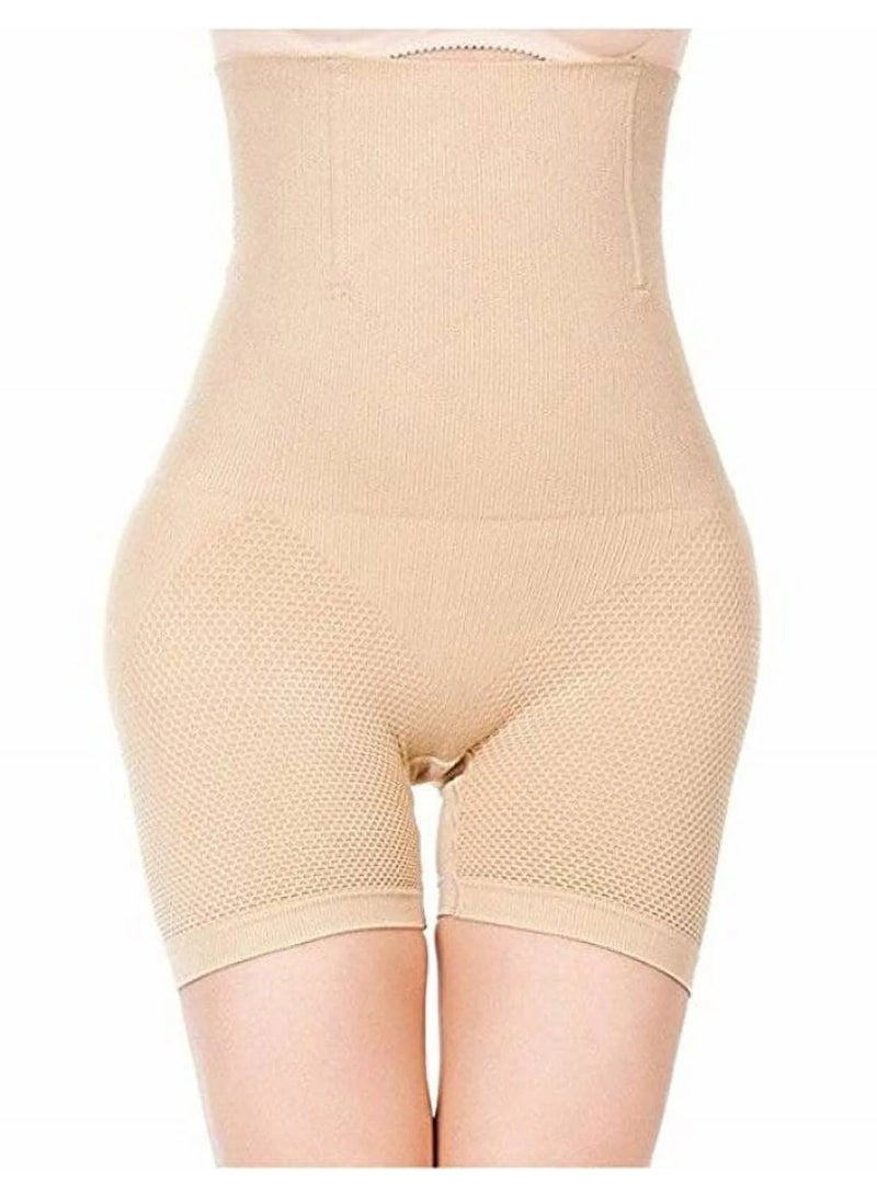 سبال شورتات تنحيف عالية الخصر للنساء، لتنحيف الجسم وتشكيله، مصنوعة من قماش مطاطي مريح، تصميم يسمح بمرور الهواء وبدون درزات - Image 1