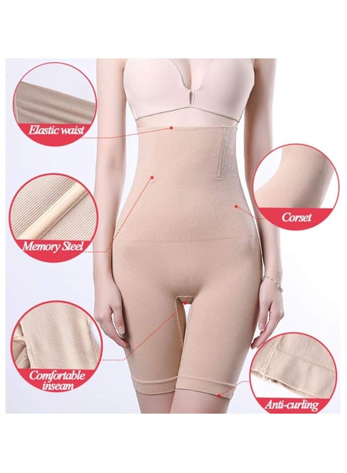 سبال شورتات تنحيف عالية الخصر للنساء، لتنحيف الجسم وتشكيله، مصنوعة من قماش مطاطي مريح، تصميم يسمح بمرور الهواء وبدون درزات - Image 2