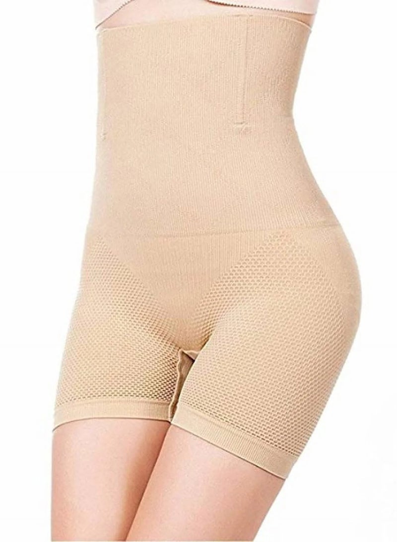سبال شورتات تنحيف عالية الخصر للنساء، لتنحيف الجسم وتشكيله، مصنوعة من قماش مطاطي مريح، تصميم يسمح بمرور الهواء وبدون درزات - Image 5