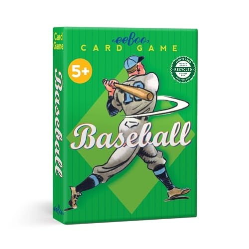 eeBoo Baseball Playing Cards and Game - Image 1