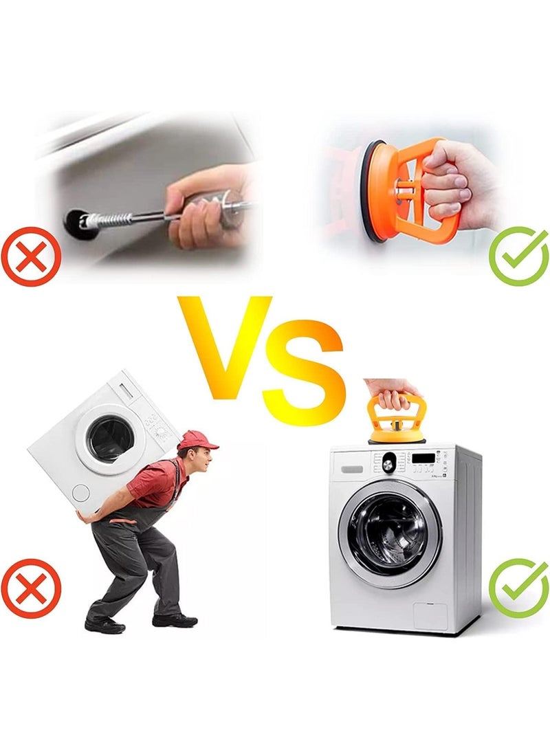 2Pcs Suction Cup Dent Puller, Car Dent Puller Remover Tool, Car Dent Repair Kit, Strong Suction Cup for Tiles, Glass Lifting,Heavy Objects Moving,Removing Screens, Tablet displays & LCD Screens - Image 4