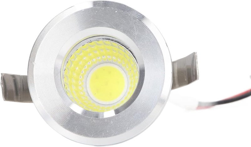 Fafeicy Mini LED Recessed Spotlight, Recessed Mini Downlights for Indoor Kitchens Cabinets Ceilings 3W AC85 265V (White Light 6000K) - Image 4