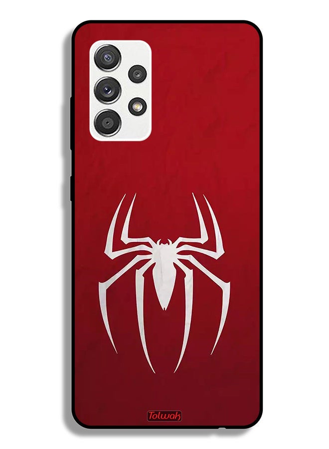 Tolwak Samsung Galaxy A32 5G Protective Case Cover Spider Icon - Image 1