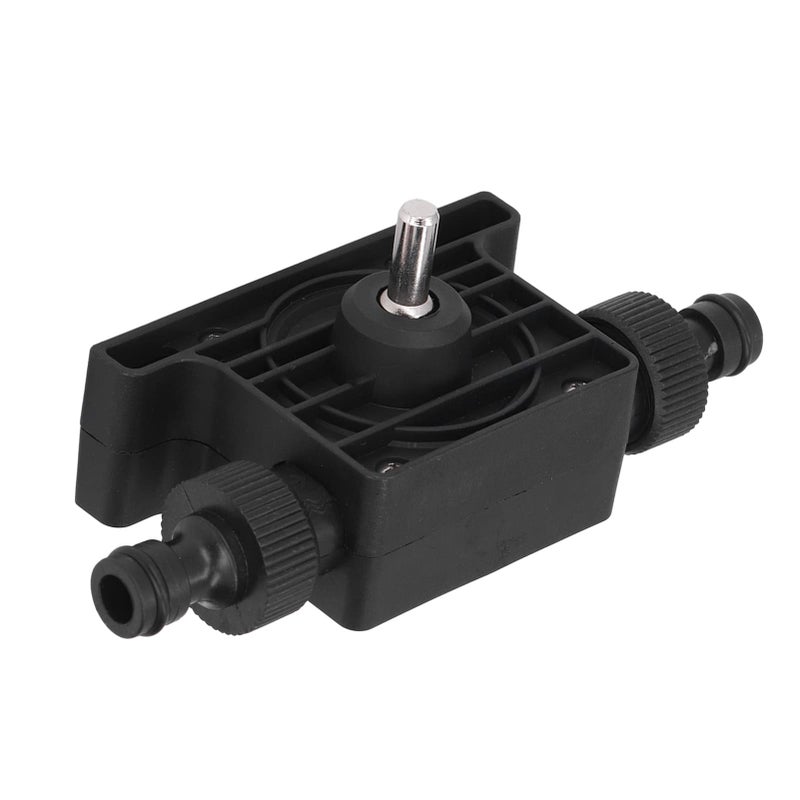 Hand Electric Drill Pump Portable Water Transfer Tool for Tanks Aquariums Pools Black Plastic 106x37x64mm - Image 4