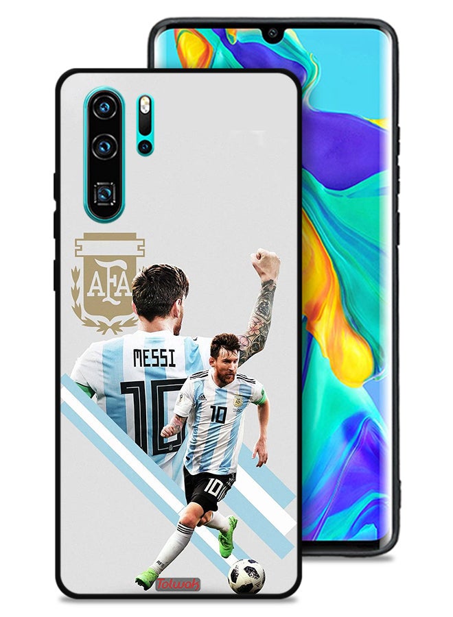 Tolwak Huawei P30 Pro Protective Case Cover Leo Messi Art - Image 1