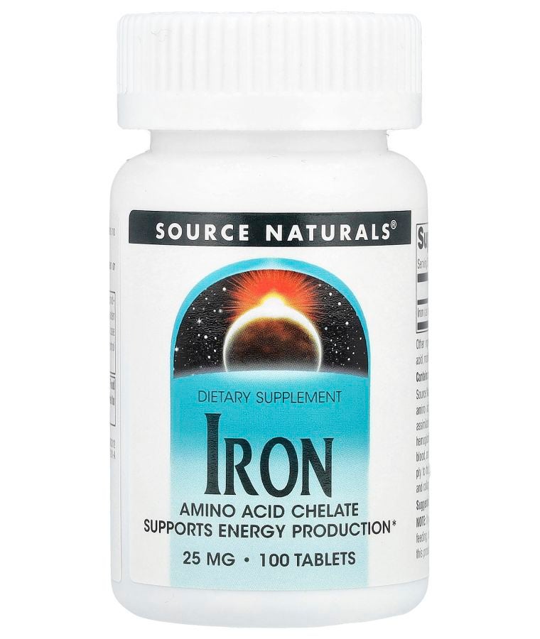 Iron 25 mg 100 Tablets
