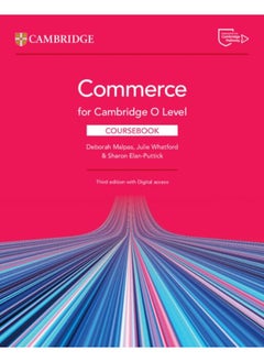Commerce for Cambridge O Level Coursebook with Digital Access (2 Years) 