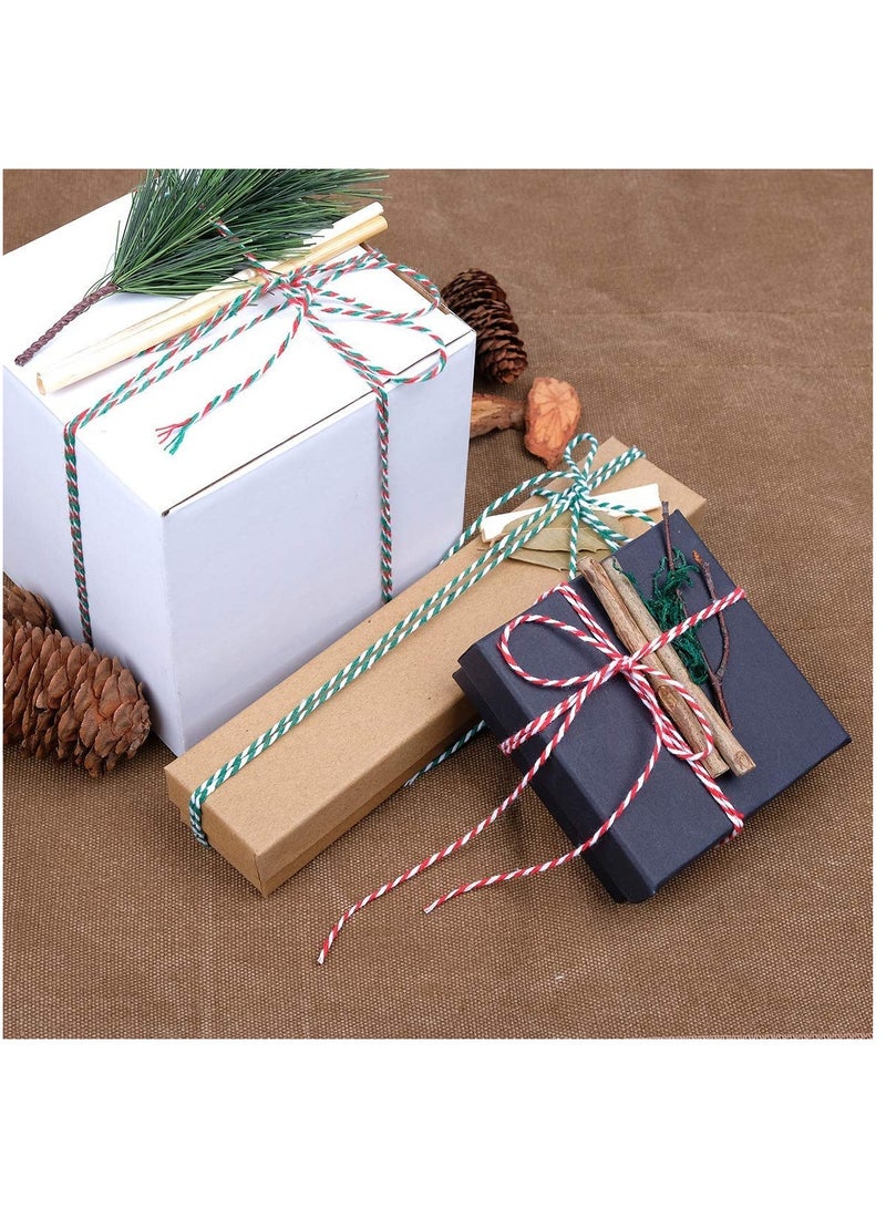 SYOSI 2 Rolls Colored Cotton Rope 200m 2MM Solid Wrapping Twine Durable Butchers String for Gift Meat Crafts Garden Wedding Decoration Packaging Thread - Image 4